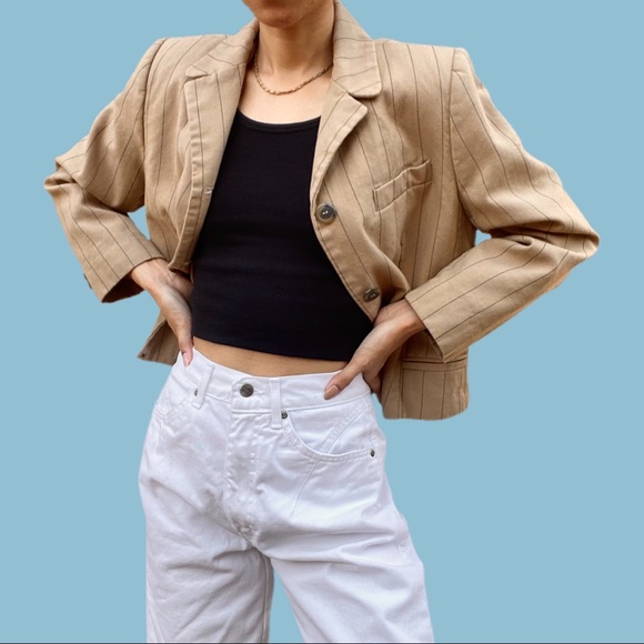 🚫SOLD🚫 The Brown Boxy Blazer 📦 - Picture 3 of 4